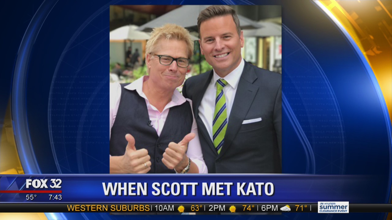 When FOX 32's Scott Schneider met Kato Kaelin