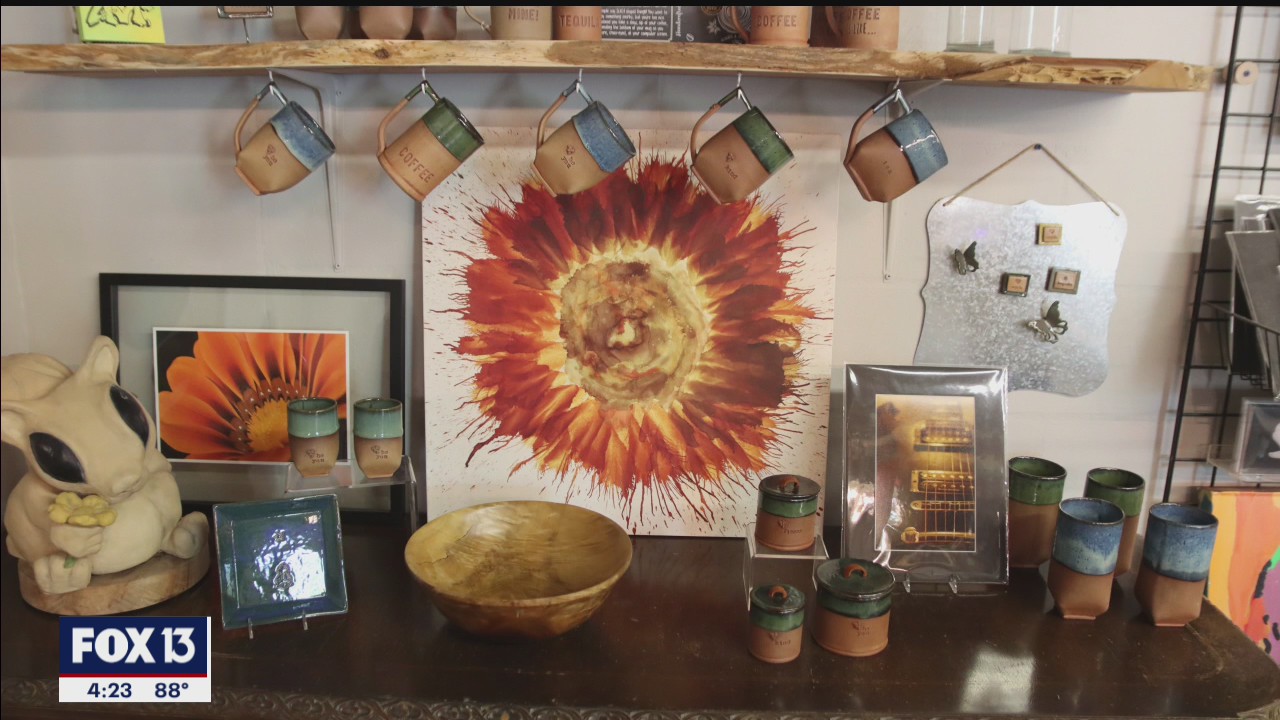 Made in Tampa Bay: St. Pete's Salt Creek Art gallery