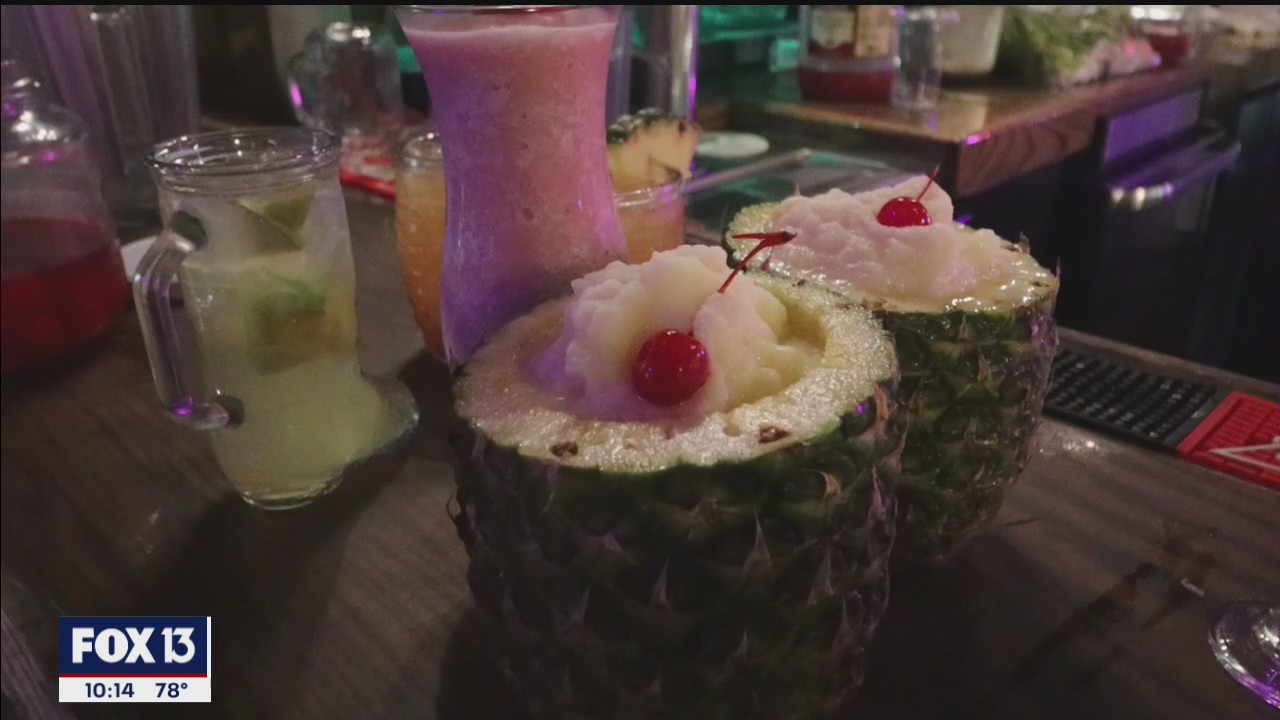 Desserts at the Bubble Room are as sweet as they are beautiful