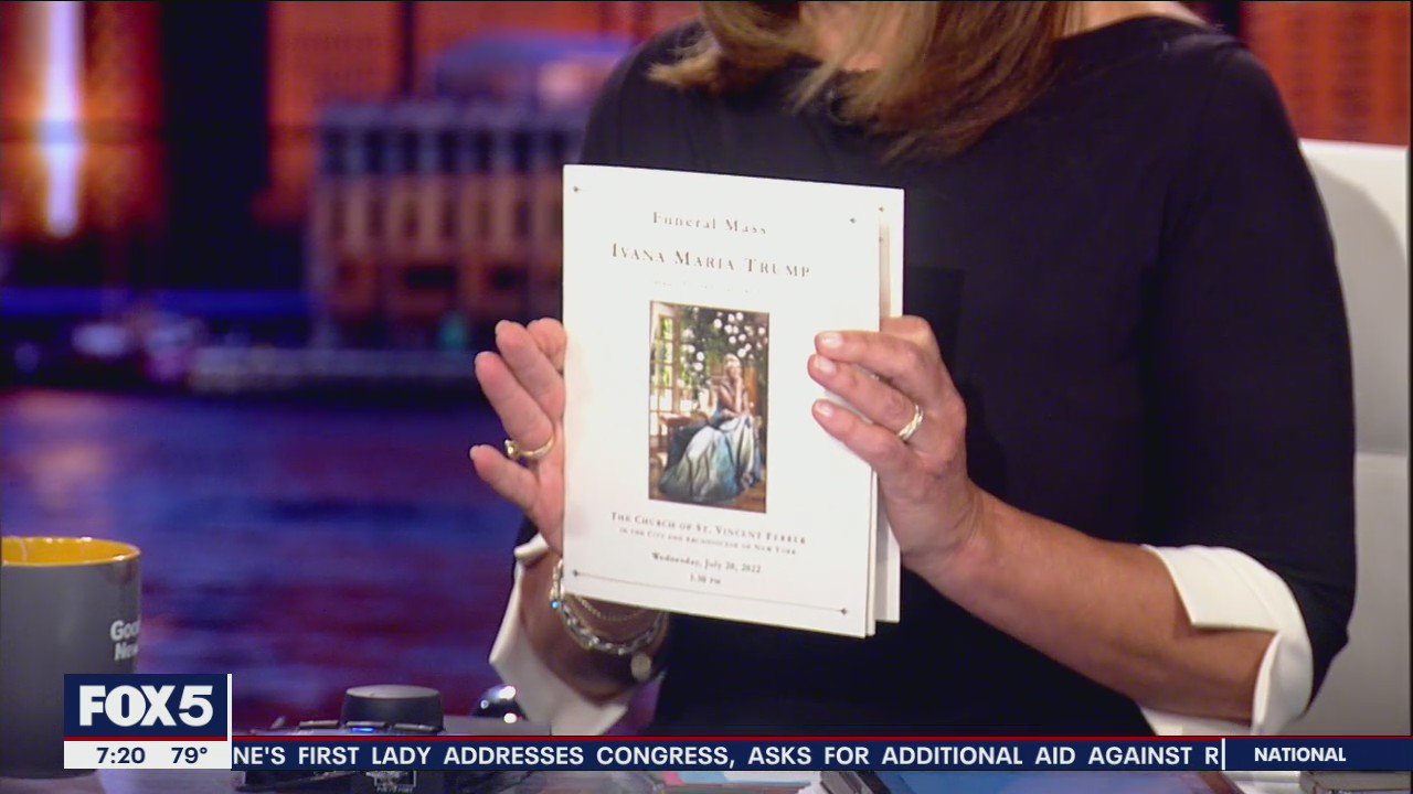 Rosanna Scotto talks about attending the Ivana Trump funeral service
