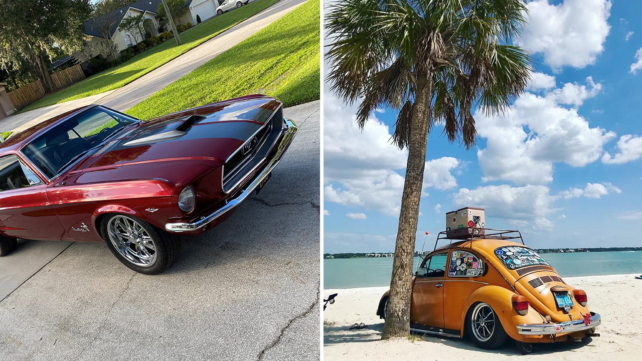 Great Rides: 1968 Mustang Restomod and 1973 VW Beetle