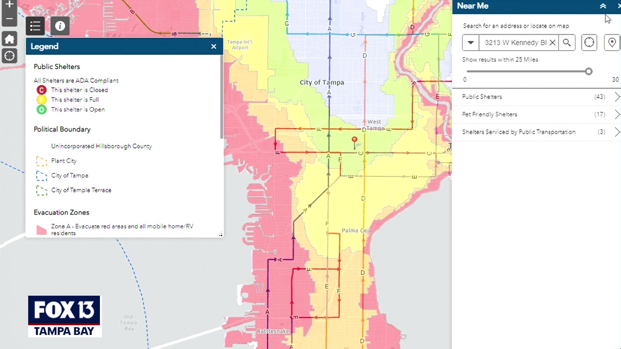 How to find your evacuation zone | FOX 13 Tampa Bay