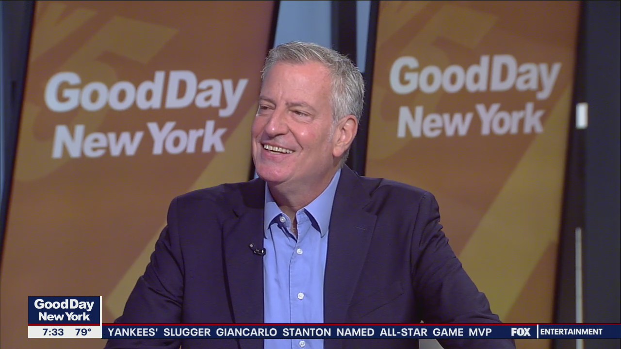 Bill de Blasio on Good Day New York