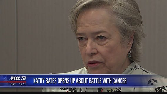 Actress Kathy Bates opens up about her battle with cancer