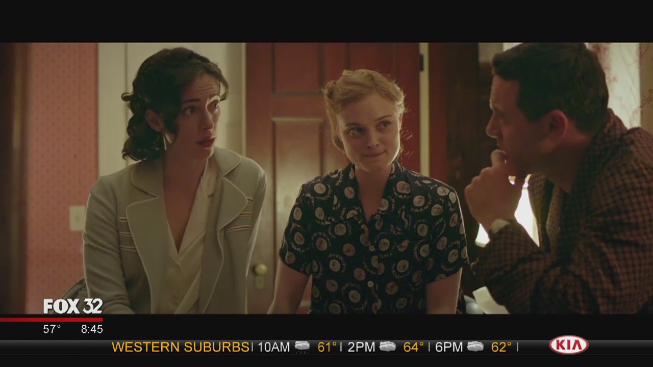 Bill Zwecker talks with the cast of 'Professor Marston and the Wonder Women'