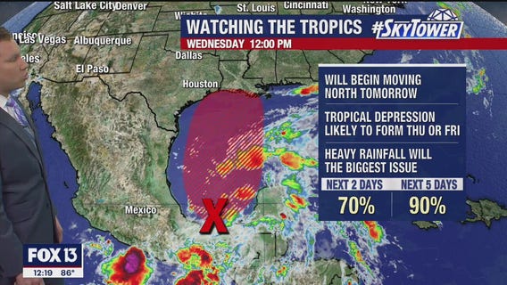 Today?s tropical weather forecast