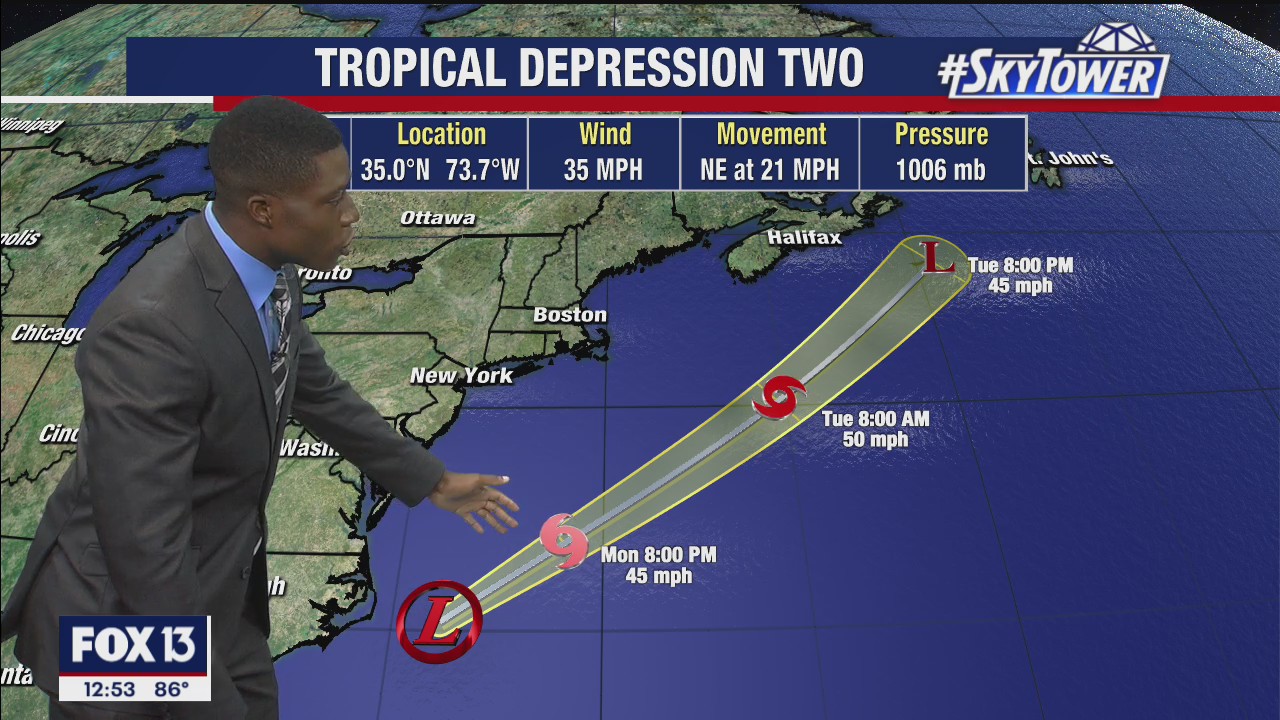 Today?s tropical weather forecast