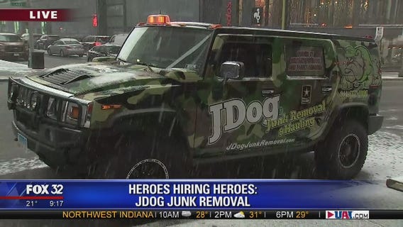 Heroes Hiring Heroes: JDog Junk Removal