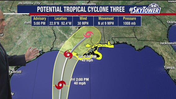 Tropical weather forecast and Claudette update