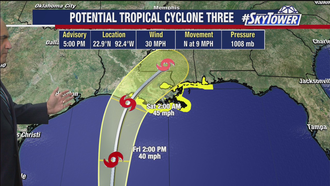 Tropical weather forecast and Claudette update