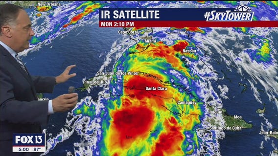 Monday 5 p.m. Elsa update