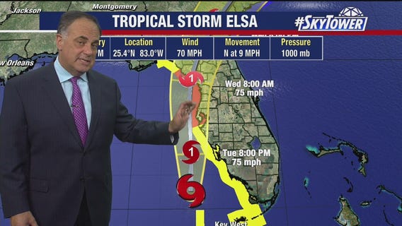 Tropical Storm Elsa 4 p.m. update