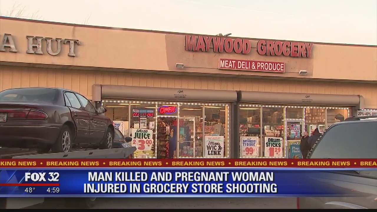1 killed, 1 wounded in Maywood grocery store shooting