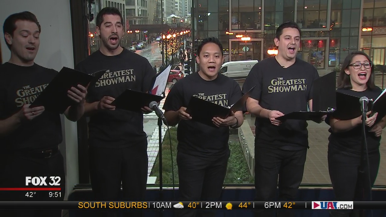 Chicago a cappella performs music from 'Greatest Showman'