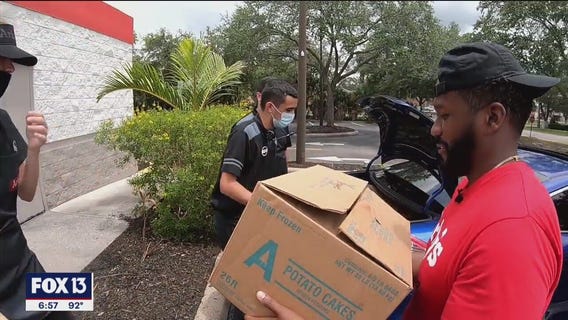 Lunch breaks dedicated to essential workers