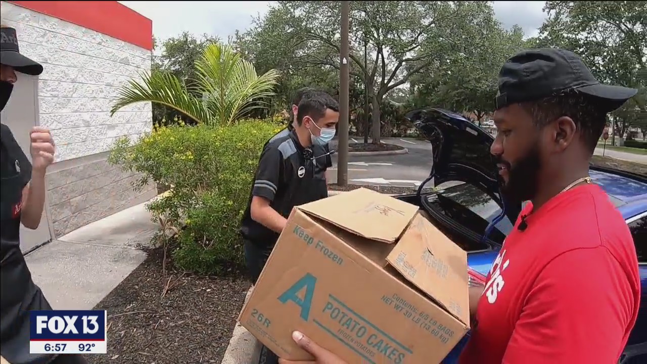 Lunch breaks dedicated to essential workers