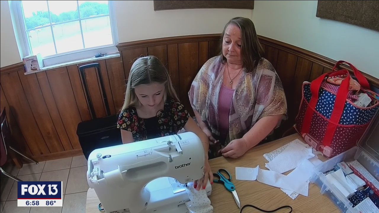 Girl wins top prize for quilt honoring firefighter dad