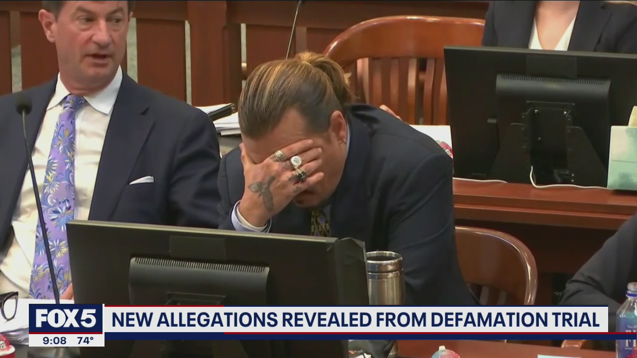 New previously undisclosed allegations were revealed from the Johnny Depp defamation case