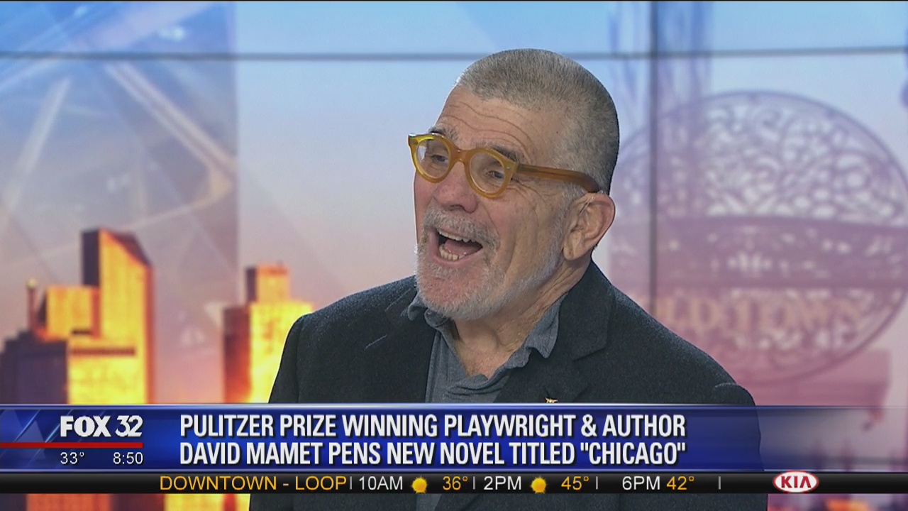 David Mamet pens new novel titled "Chicago"