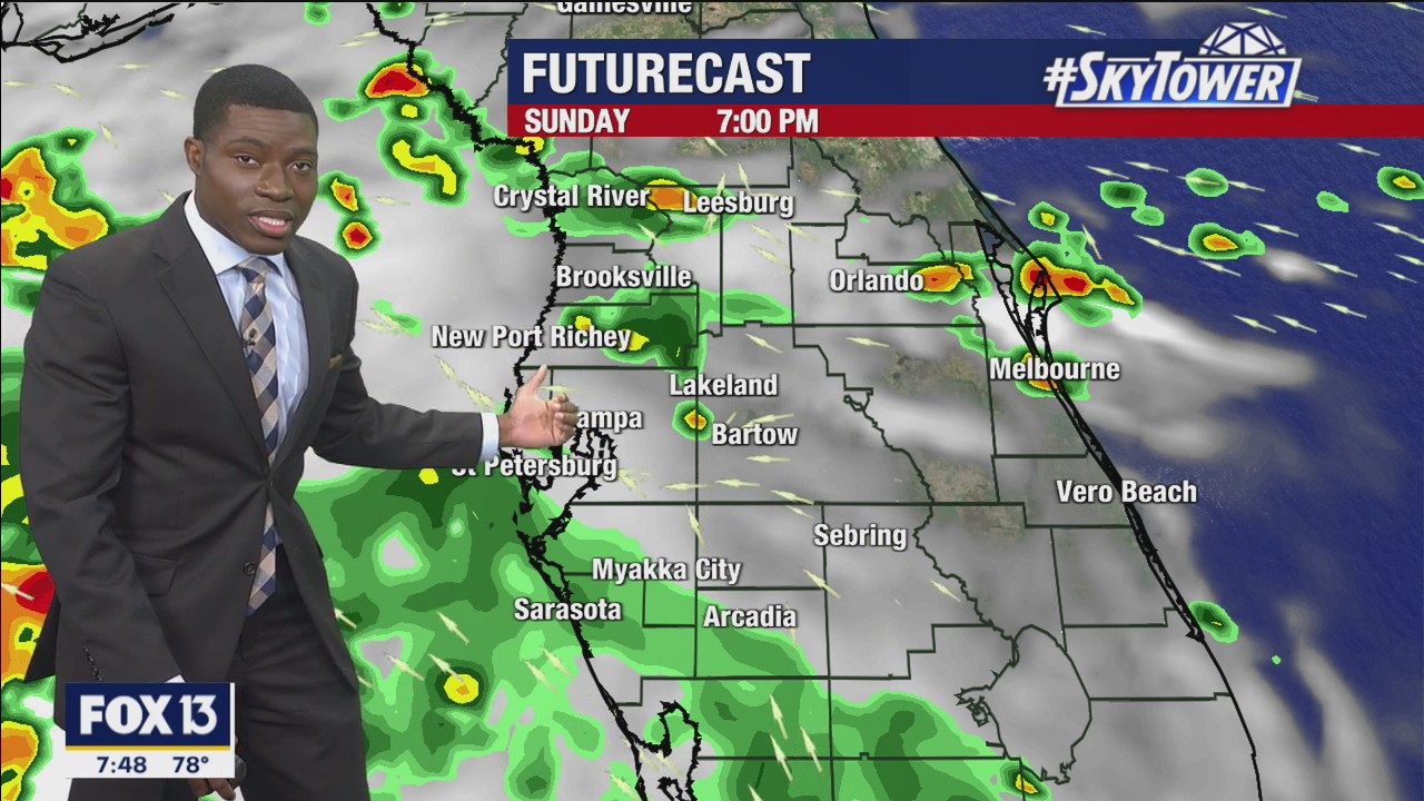 Sunday morning tropical weather forecast