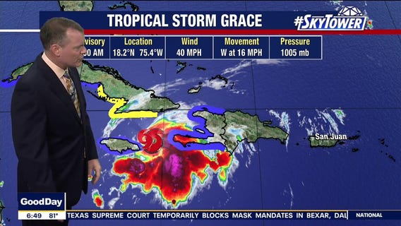 Tuesday morning tropical weather forecast