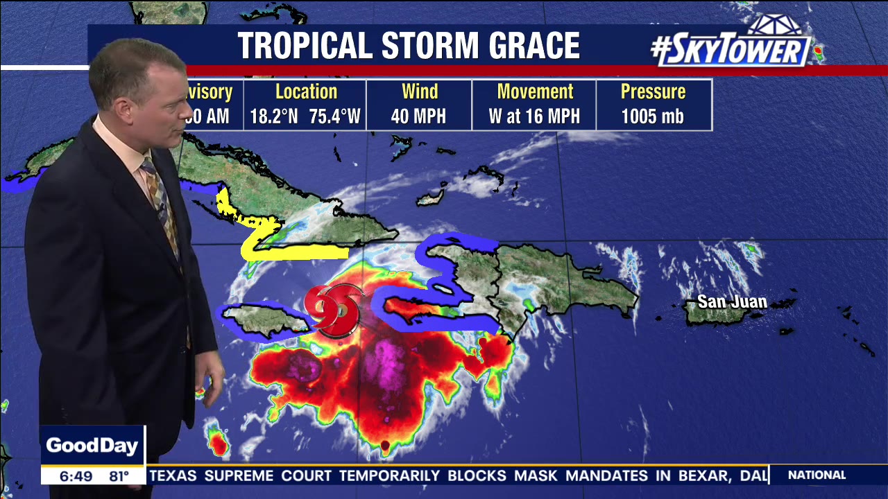 Tuesday morning tropical weather forecast