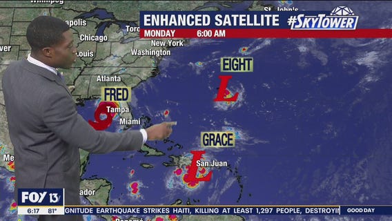 Monday morning tropical weather forecast