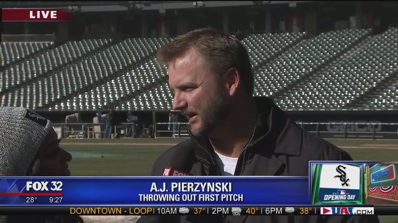 A.J. Pierzynski to throw ceremonial first pitch at Sox home opener ...