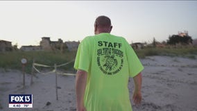 Riding along with Sea Turtle Trackers