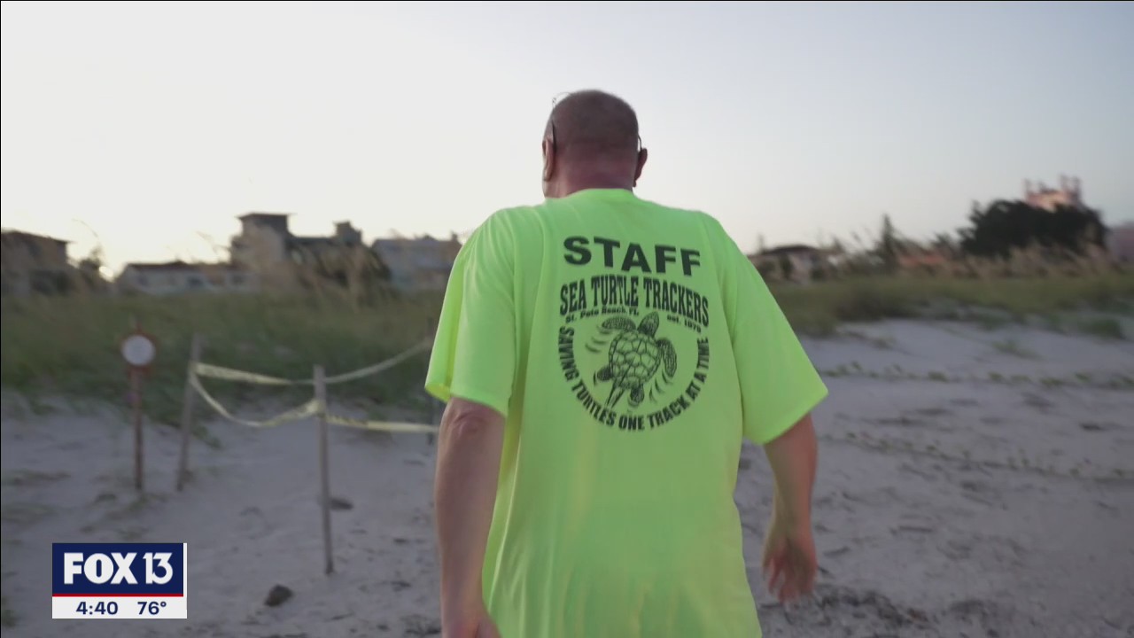 Riding along with Sea Turtle Trackers