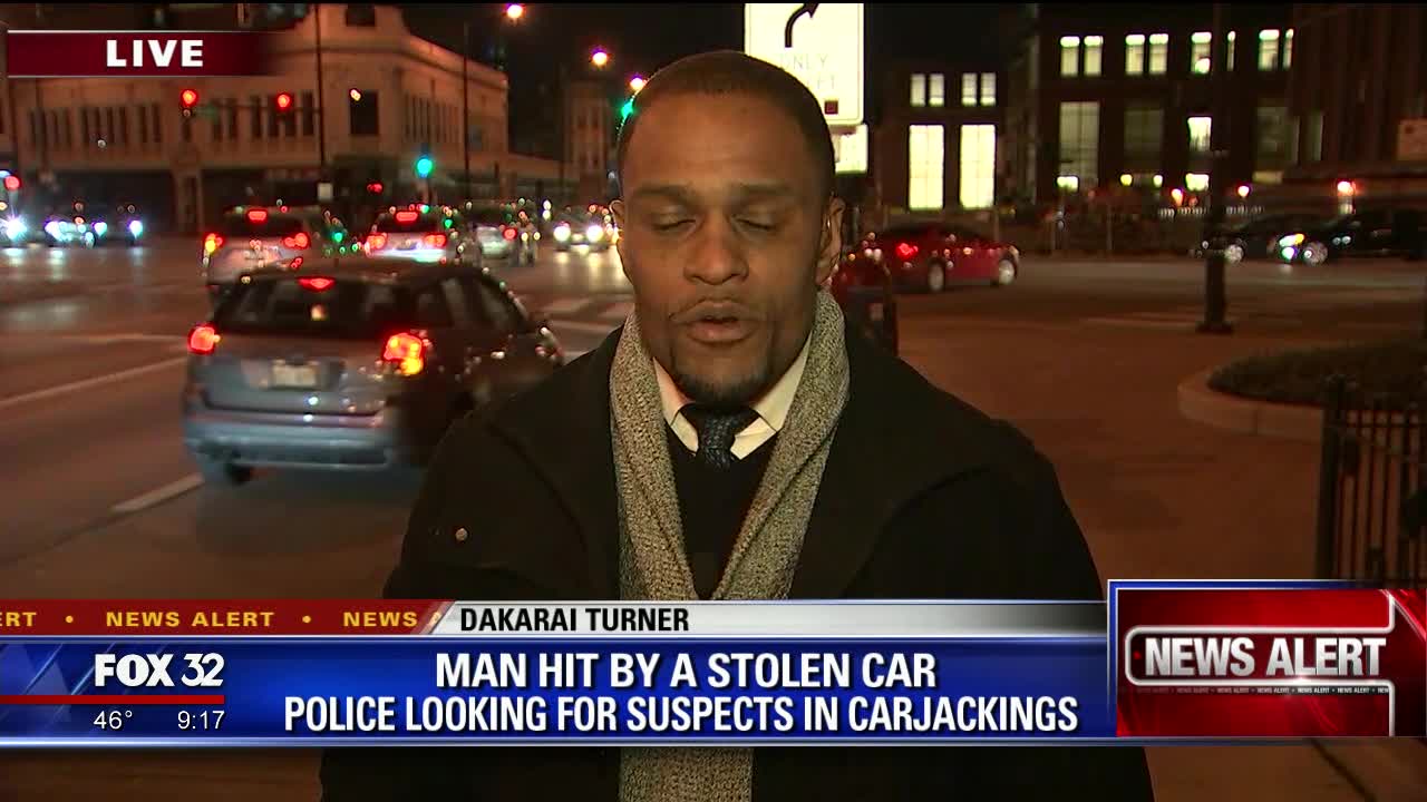 Carjackings, police chase and pedestrian hurt | FOX 32 Chicago