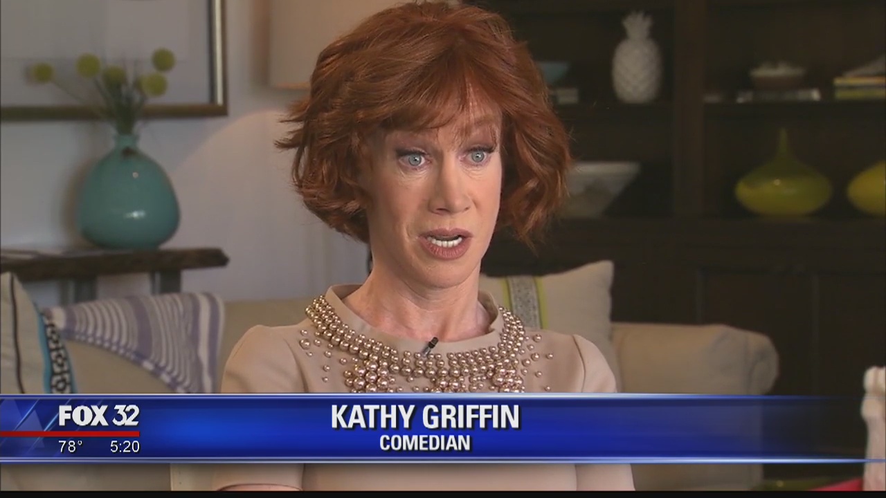Kathy Griffin talks about performing stand-up in Trump country