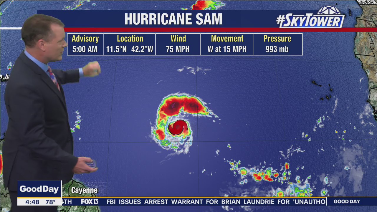 Friday morning tropical weather forecast