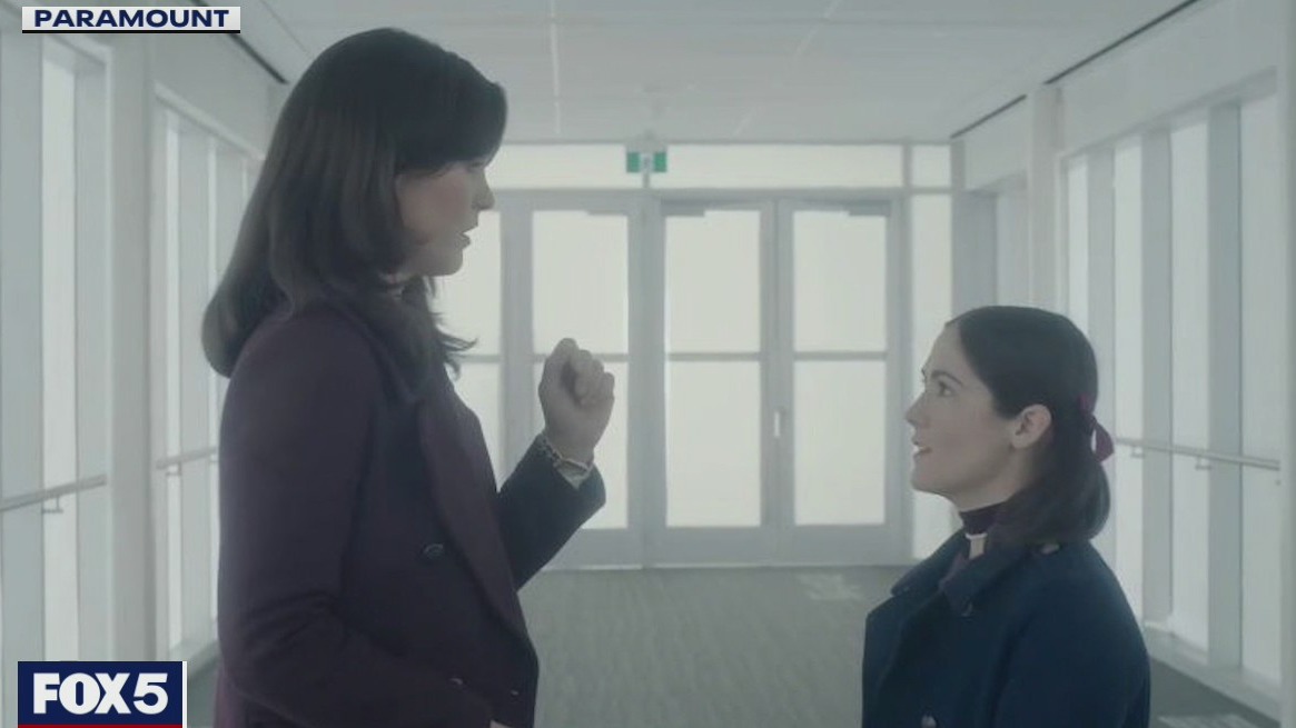 Isabelle Fuhrman and Julia Stiles from 'Orphan: First Kill'