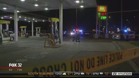 2 shot at gas station in South Holland