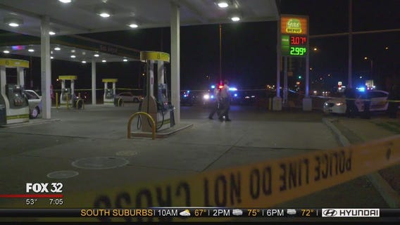 2 shot at gas station in South Holland