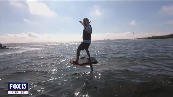 What is foil surfing?