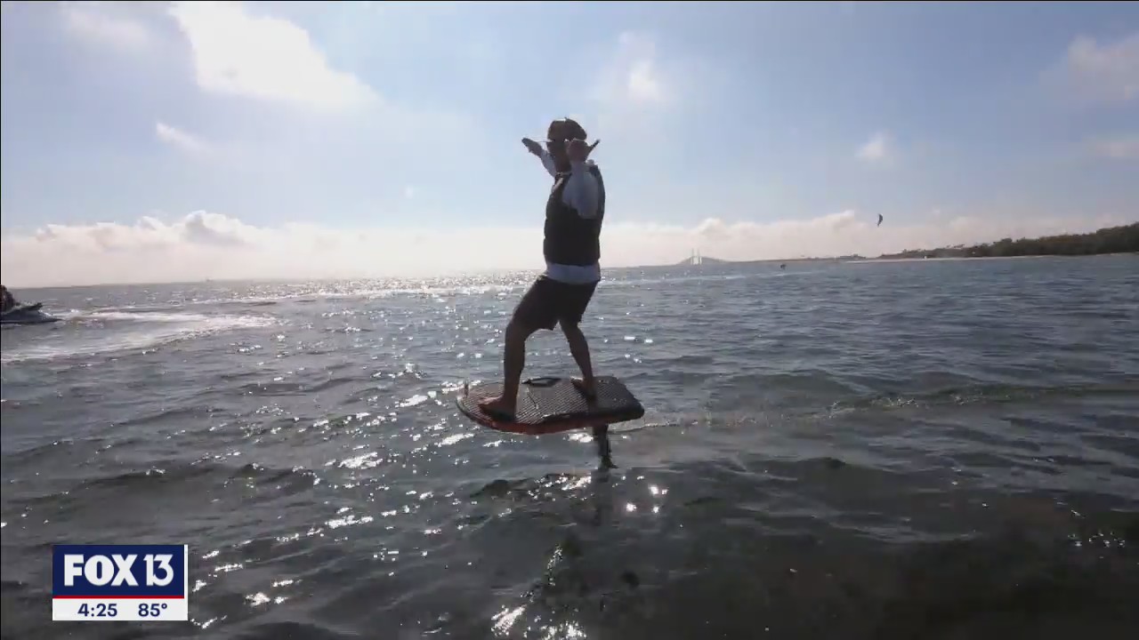 What is foil surfing?