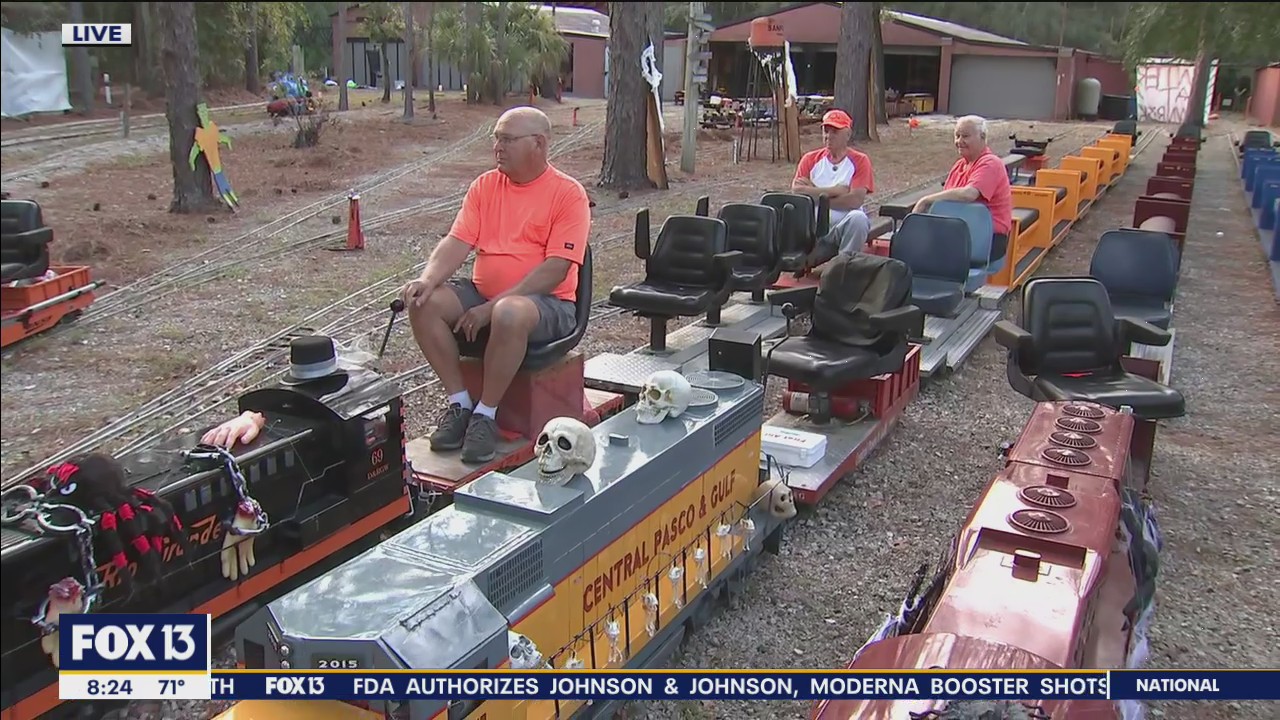 Haunted Halloween trains in Pasco County