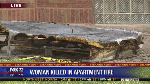 Woman killed in apartment fire in Englewood