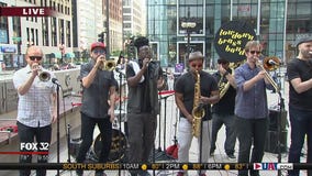 The Lowdown Brass Band previews their performance at Square Roots Festival