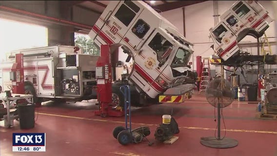 Fleet management keeps Polk County's vehicles ready to go at all times