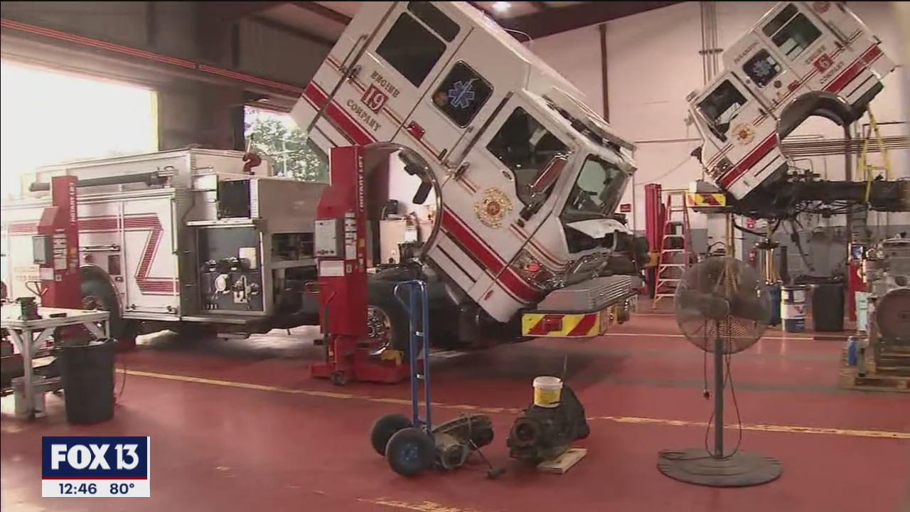 Fleet management keeps Polk County's vehicles ready to go at all times