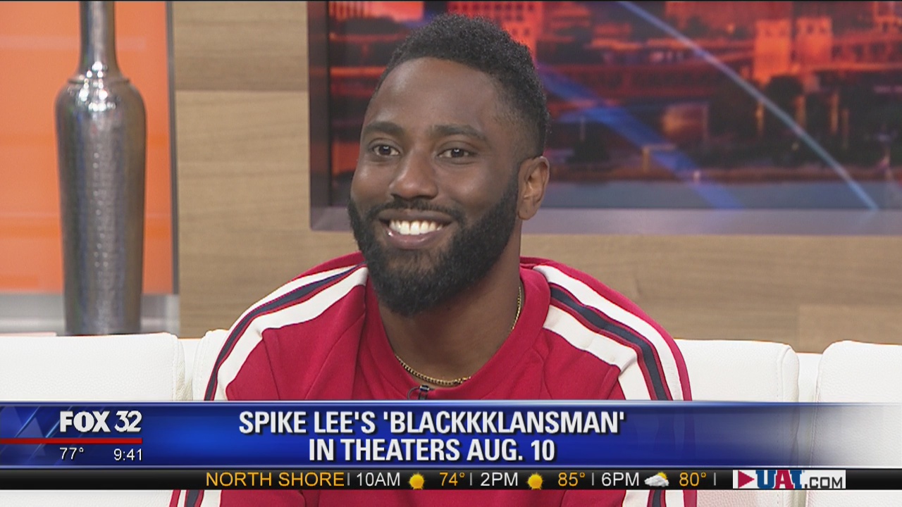 John David Washington, star of 'BlacKkKlansman,' talks about film