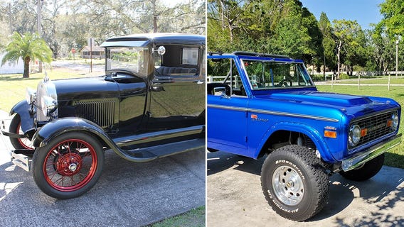 Great Rides: 1929 Ford Coupe and 1970 Ford Bronco