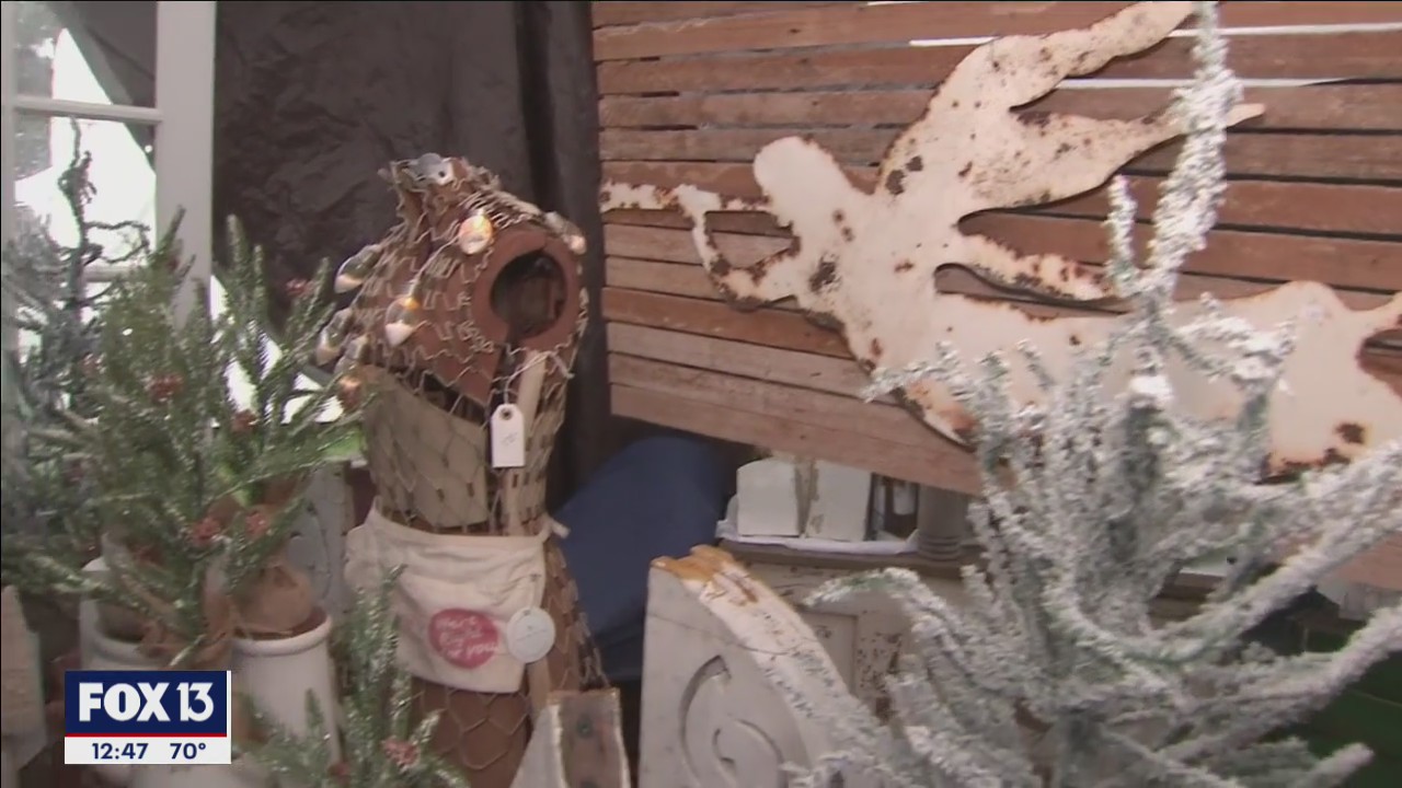 The Fancy Flea marketplace weathers the weekend with vintage finds