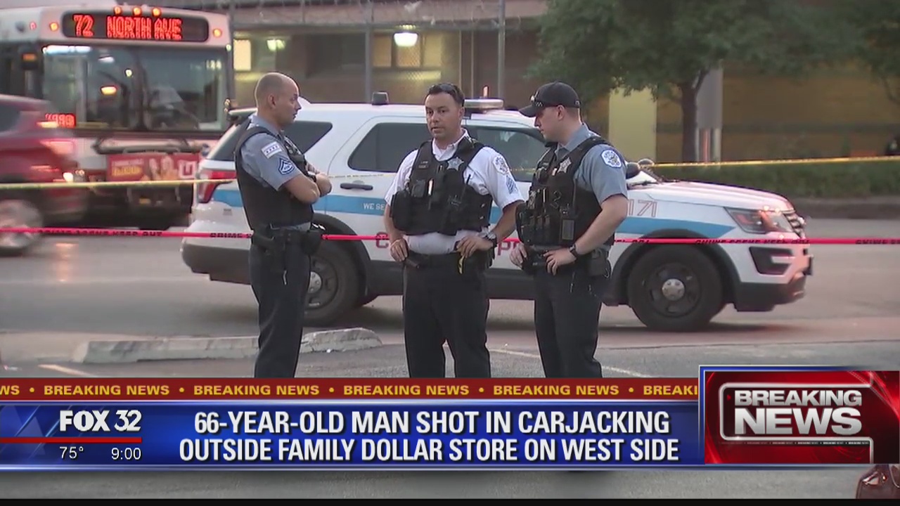 66-year-old man shot in violent carjacking on West Side | FOX 32 Chicago