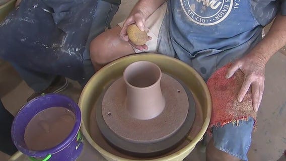 Veterans make clay art through 'Art of Valor' program