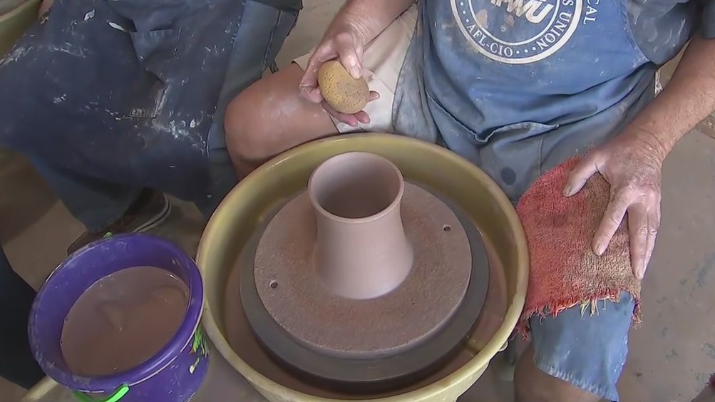 Veterans make clay art through 'Art of Valor' program