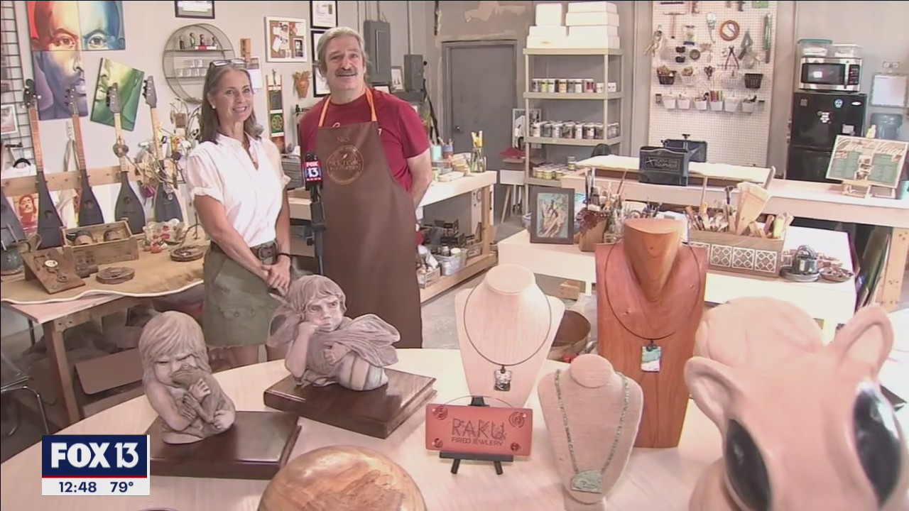 After building a family, local couple collaborates to make art